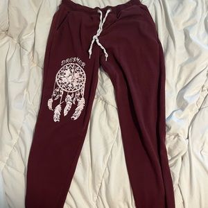 Maroon Sweatpants
